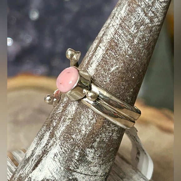 NWT Pink Conch Ring Merle House Navajo Handmade - Picture 5 of 8